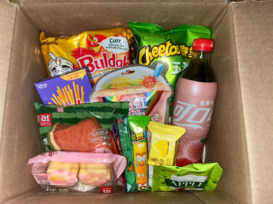 Asian snack box!