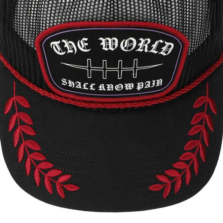 “The world shall know Pain” Akatsuki trucker hat