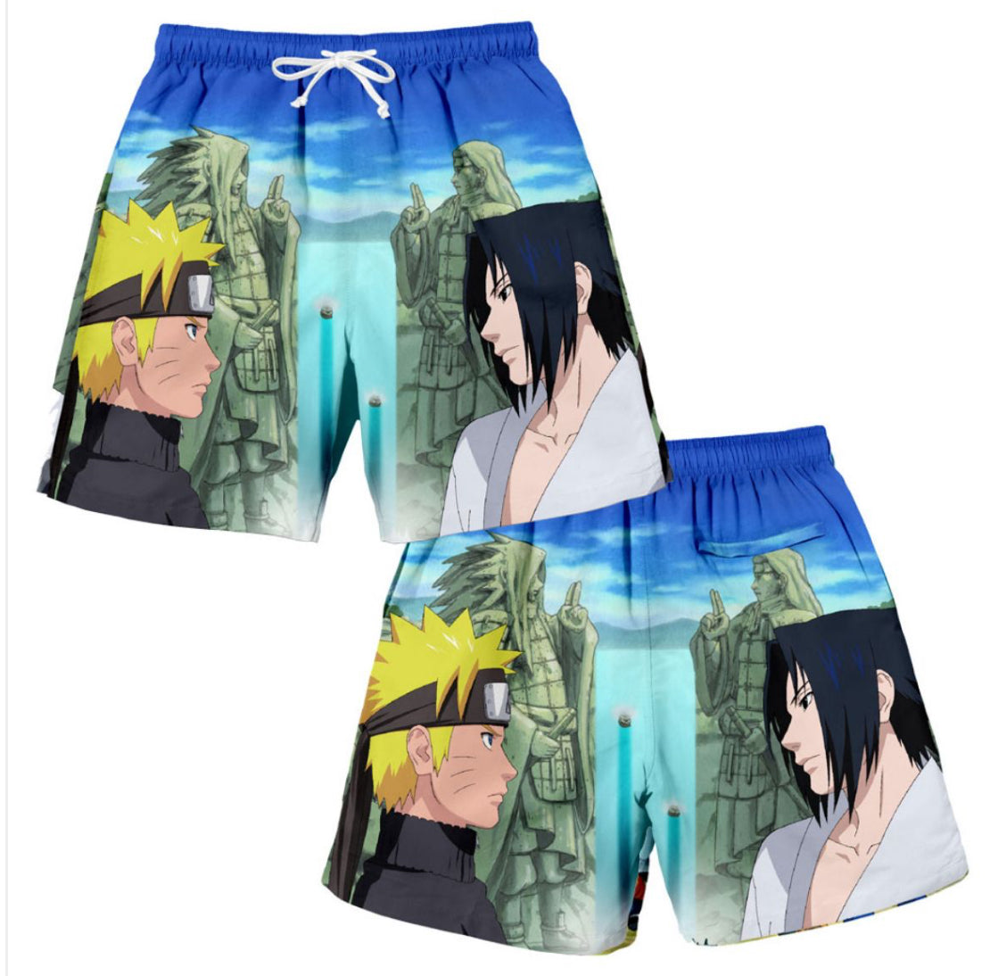 Naruto & Sasuke Shorts – WEEB BOXES